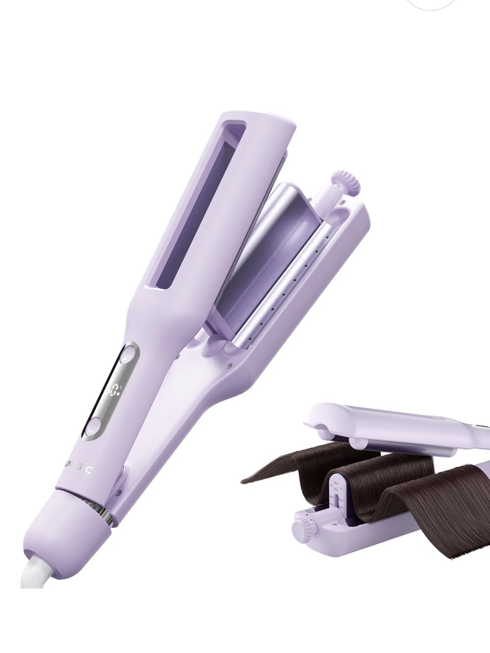 KAUGIC 4-in-1 Adjustable Hair Waver NWT